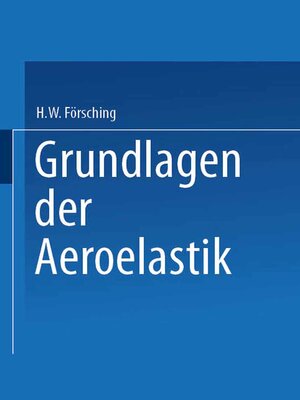 cover image of Grundlagen der Aeroelastik